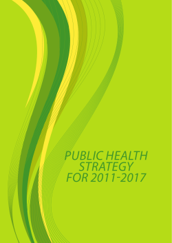 public health strategy for 2011-2017