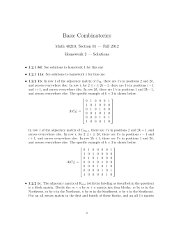 Basic Combinatorics