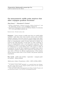 On nonsymmetric saddle point matrices that allow