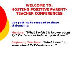 hosting positive parent