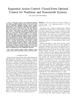 Sequential Action Control: Closed