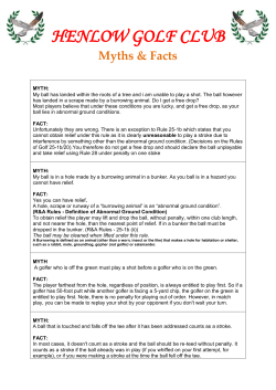 Myths and Facts New