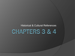 Chapters 3 and 4