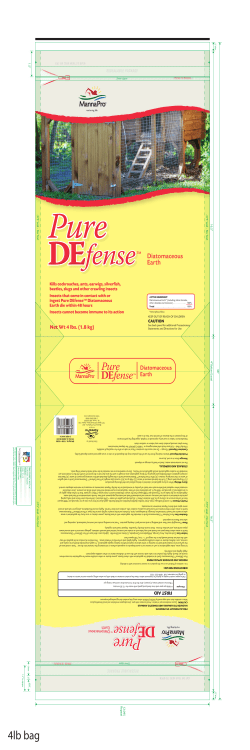 Manna Pro Pure Defense Label