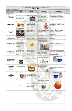 Elementary Behaviour Matrix