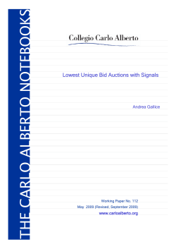 Lowest Unique Bid Auctions with Signals
