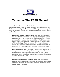 Marketing Strategies for the Linear PERS 2400