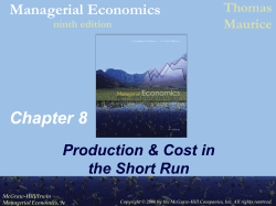 Managerial Economics