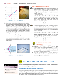 Second-Degree Inequalities