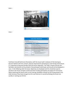 file - Logistics Cluster