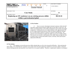 Case Study - Explosion proof condenser replacement for MRU