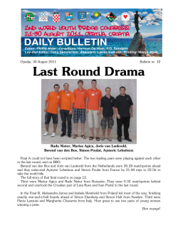 Last Round Drama - Bridge
