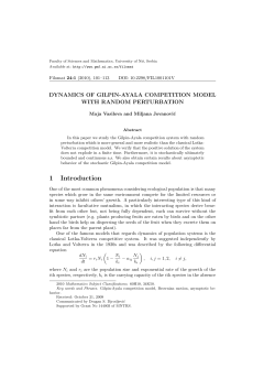 Dynamics of Gilpin-Ayala competition model with random - PMF-a