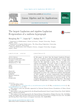 The largest Laplacian and signless Laplacian eigenvalues