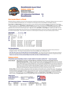 Northwest Arkansas, looking for its first win of the young