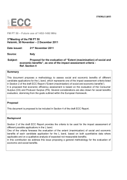 FM50(11)053 FM PT 50 &ndash; Future use of 1452