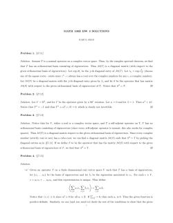 MATH 108B HW 3 SOLUTIONS Problem 1. [&sect;7.11] Solution. Assume