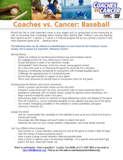 Coaches vs. Cancer