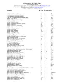 TORSION TIMES TECHNICAL INDEX