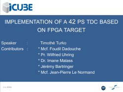 Pr&eacute;sentation ICube