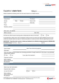 Expatline | claim form