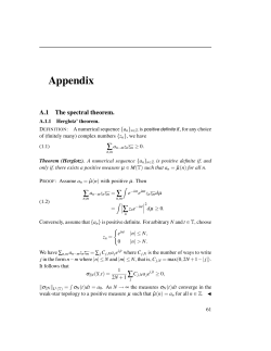 Appendix - Stanford Math Department