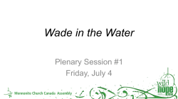 PowerPoint - Mennonite Church Canada