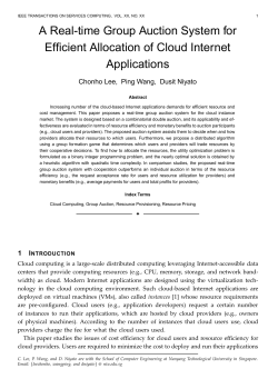 A Real-time Group Auction System for Efficient Allocation