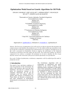 Optimization Model based on Genetic Algorithms for