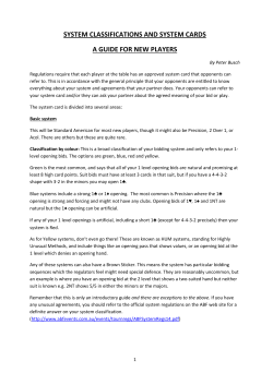 system classifications and system cards a guide for new players