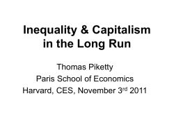 The Future of Capital Taxation