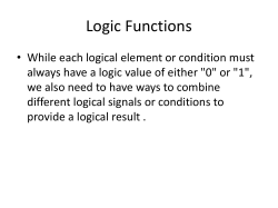 Logic Functions - O6U E