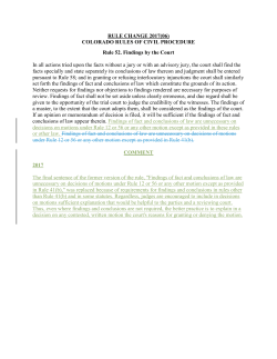 RULE CHANGE 2017(06) - Colorado Judicial Branch
