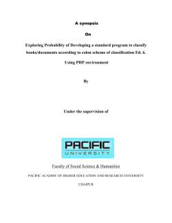 Exploring Probability of Developing a standard