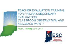 classroom observation and feedback part 1