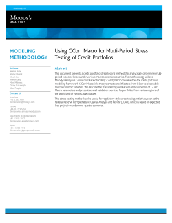 Using GCorr Macro for Multi-Period Stress