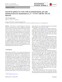 Search for gluinos in events with an isolated lepton, jets and missing