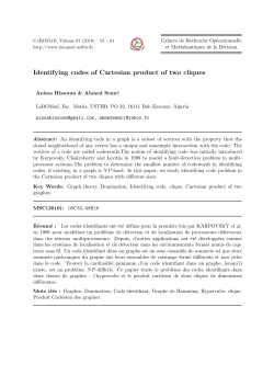 Identifying codes of Cartesian product of two cliques