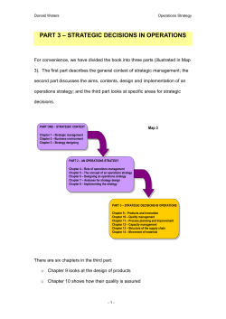 chapter 9 – products and innovation