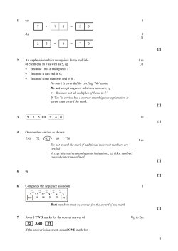 Maths revision questions 2