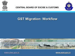GST Migration Process