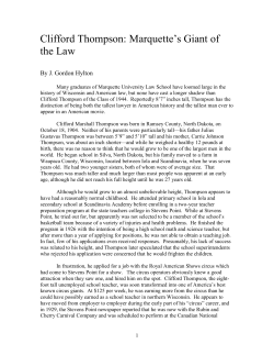 here - Marquette University Law School