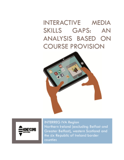 Interactive media skills gaps - Honeycomb