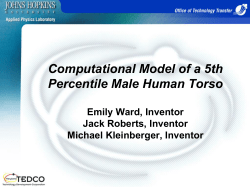 PP - The Johns Hopkins University Applied Physics Laboratory