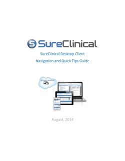 Navigation and Quick Tips Guide