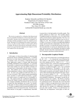 Approximating High Dimensional Probability