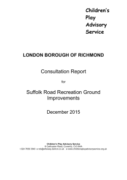 Lower Green Play Area - London Borough of Richmond-upon