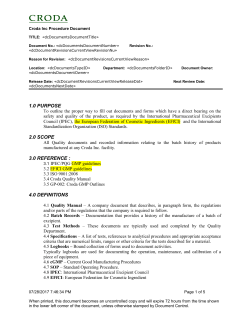 Normal Template Office 97- Croda International