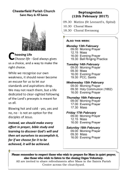 C hoosing Life Choose life - God always gives us a