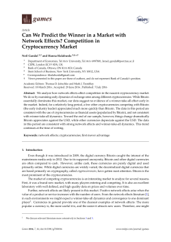 Can We Predict the Winner in a Market with Network Effects
